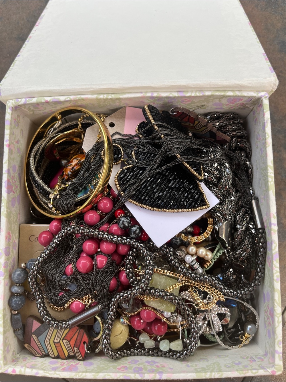 Mystery Jewelry & Keepsake Box 50 pieces 5 lbs